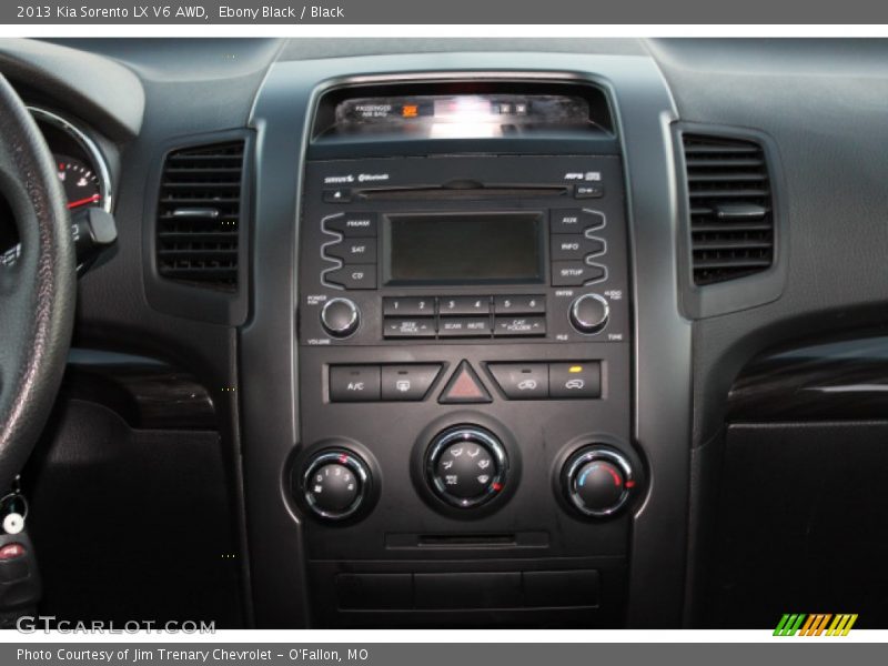 Ebony Black / Black 2013 Kia Sorento LX V6 AWD