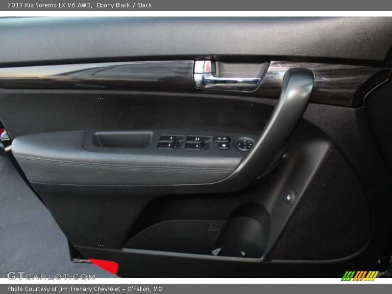 Ebony Black / Black 2013 Kia Sorento LX V6 AWD