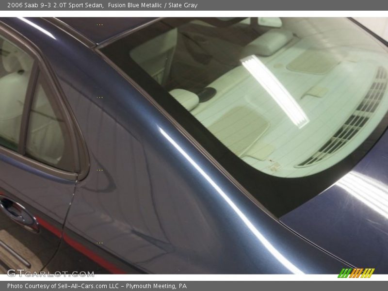 Fusion Blue Metallic / Slate Gray 2006 Saab 9-3 2.0T Sport Sedan