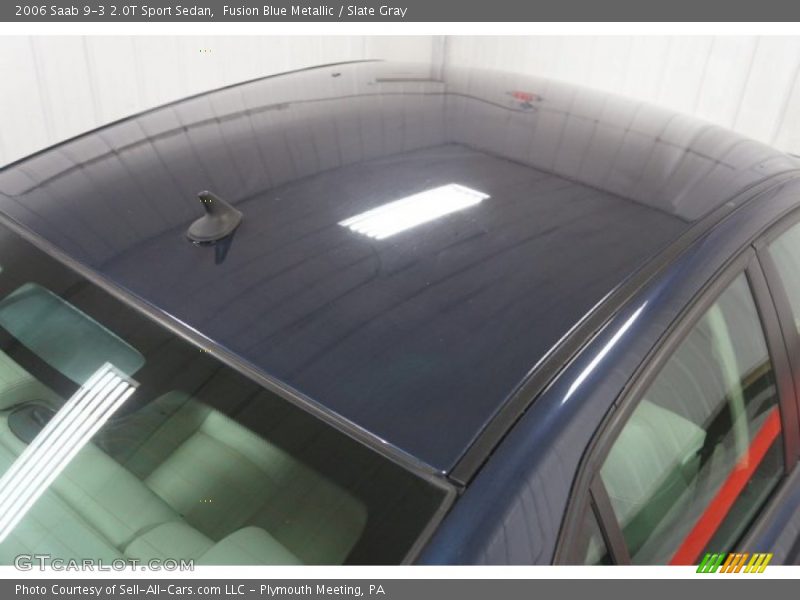 Fusion Blue Metallic / Slate Gray 2006 Saab 9-3 2.0T Sport Sedan