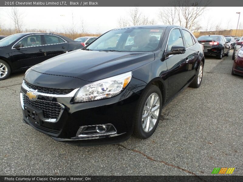 Black / Jet Black 2016 Chevrolet Malibu Limited LTZ