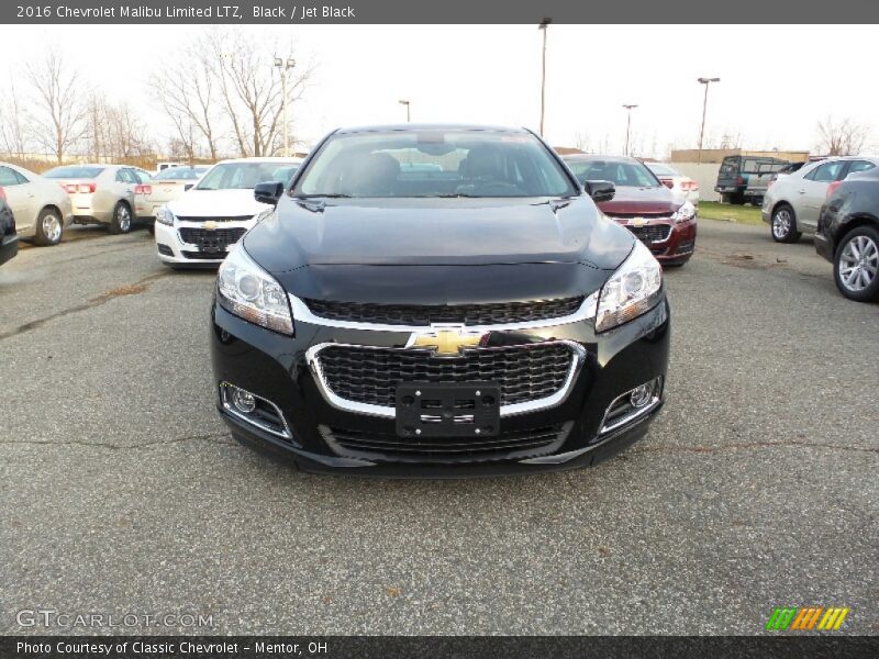 Black / Jet Black 2016 Chevrolet Malibu Limited LTZ
