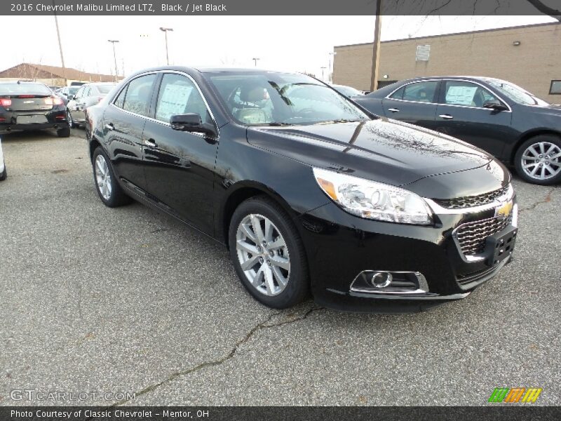 Black / Jet Black 2016 Chevrolet Malibu Limited LTZ