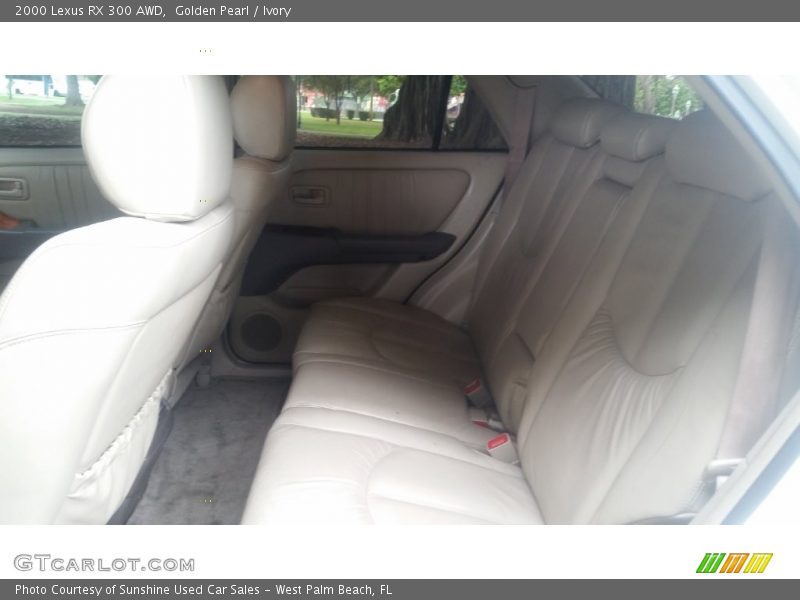 Golden Pearl / Ivory 2000 Lexus RX 300 AWD