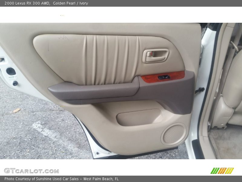 Golden Pearl / Ivory 2000 Lexus RX 300 AWD