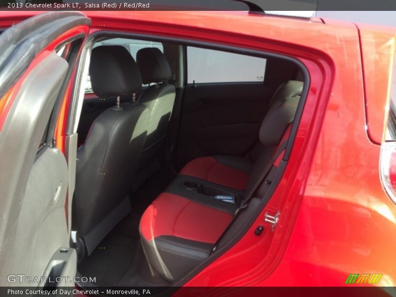 Salsa (Red) / Red/Red 2013 Chevrolet Spark LT