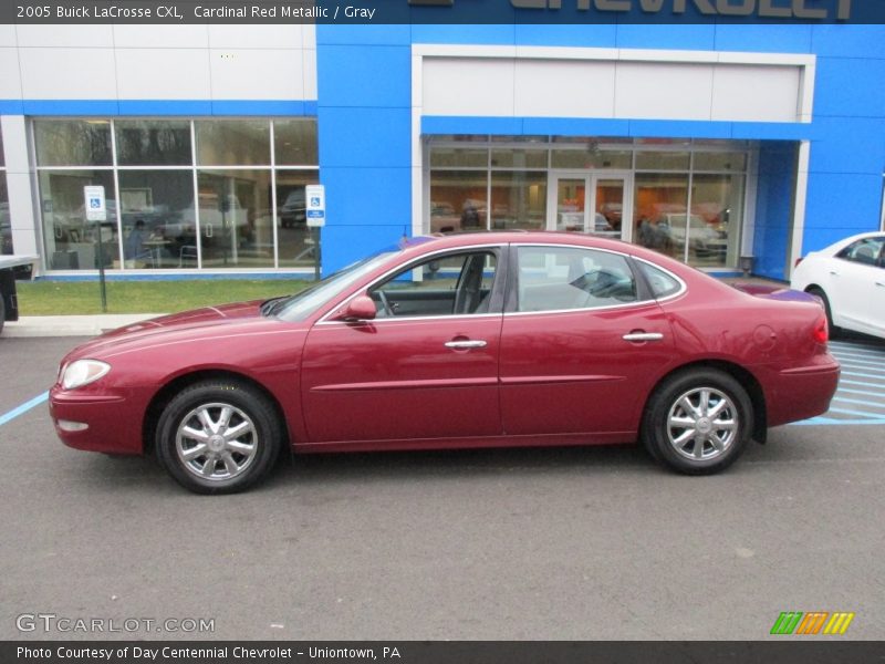 Cardinal Red Metallic / Gray 2005 Buick LaCrosse CXL