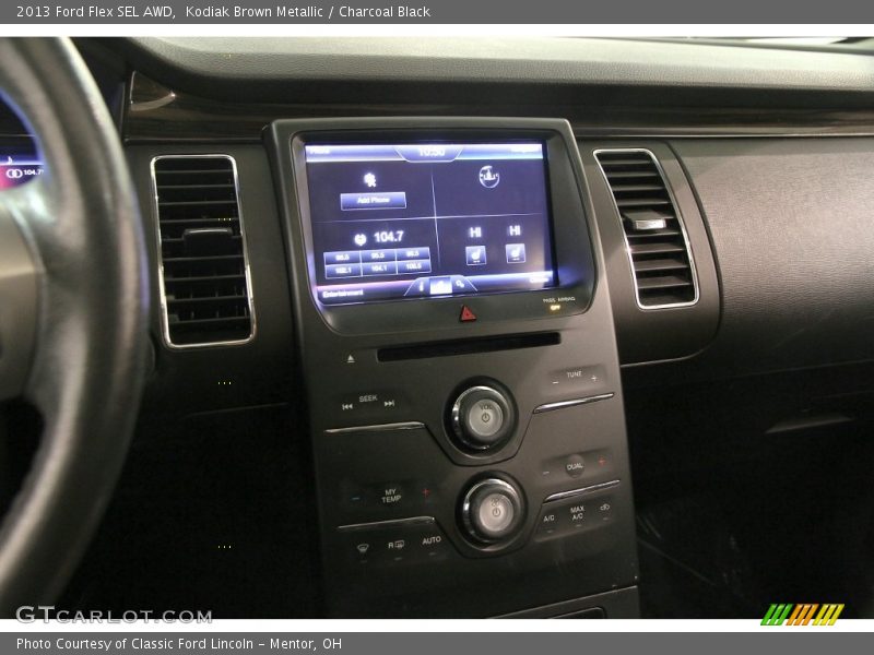 Kodiak Brown Metallic / Charcoal Black 2013 Ford Flex SEL AWD