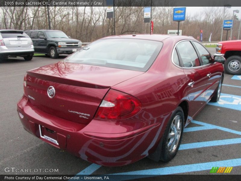 Cardinal Red Metallic / Gray 2005 Buick LaCrosse CXL