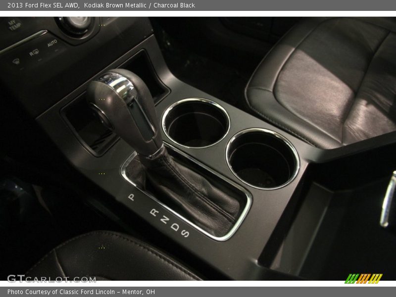 Kodiak Brown Metallic / Charcoal Black 2013 Ford Flex SEL AWD