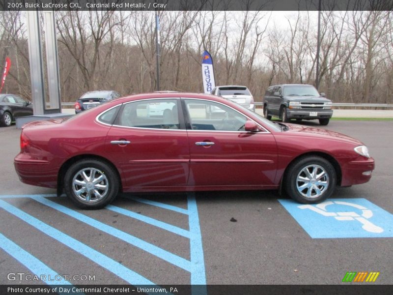 Cardinal Red Metallic / Gray 2005 Buick LaCrosse CXL