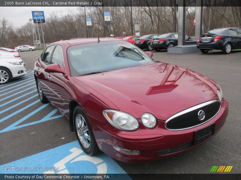 Cardinal Red Metallic / Gray 2005 Buick LaCrosse CXL