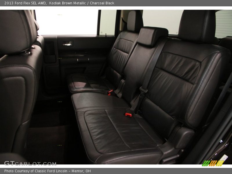 Kodiak Brown Metallic / Charcoal Black 2013 Ford Flex SEL AWD