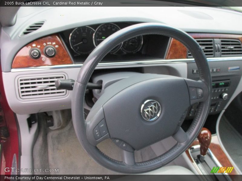 Cardinal Red Metallic / Gray 2005 Buick LaCrosse CXL