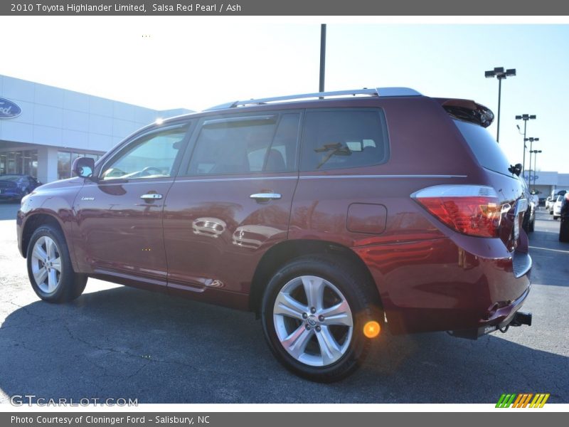 Salsa Red Pearl / Ash 2010 Toyota Highlander Limited