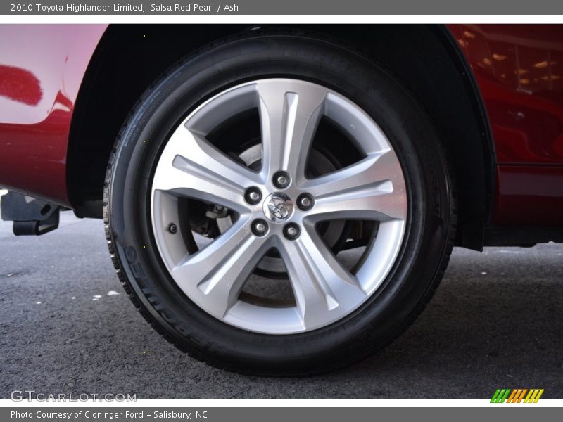 Salsa Red Pearl / Ash 2010 Toyota Highlander Limited