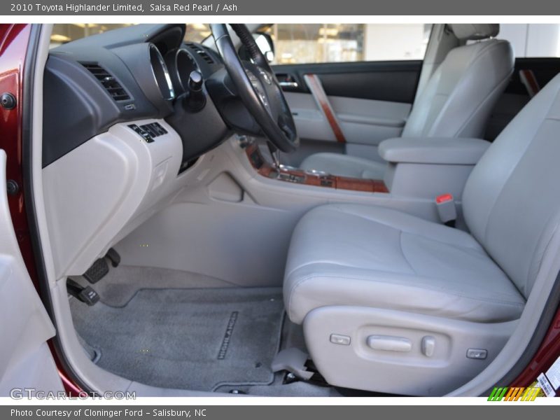 Salsa Red Pearl / Ash 2010 Toyota Highlander Limited
