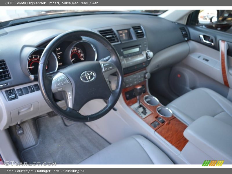 Salsa Red Pearl / Ash 2010 Toyota Highlander Limited