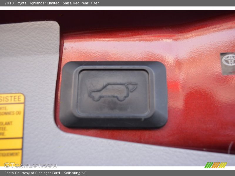Salsa Red Pearl / Ash 2010 Toyota Highlander Limited