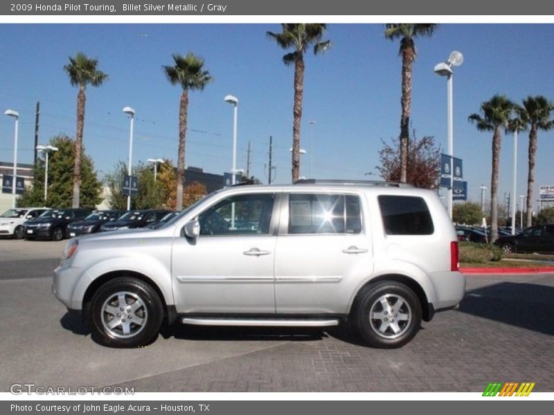 Billet Silver Metallic / Gray 2009 Honda Pilot Touring