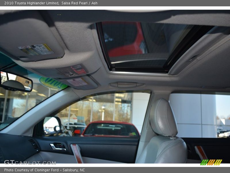 Salsa Red Pearl / Ash 2010 Toyota Highlander Limited