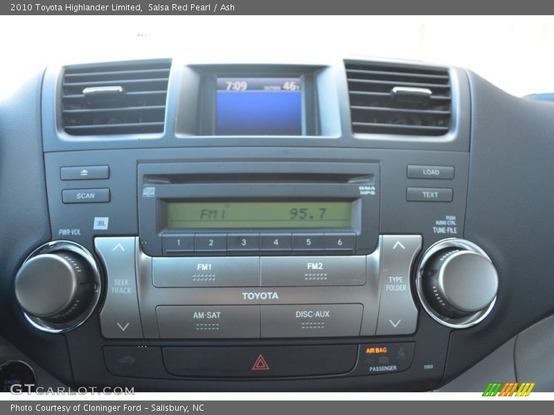 Salsa Red Pearl / Ash 2010 Toyota Highlander Limited