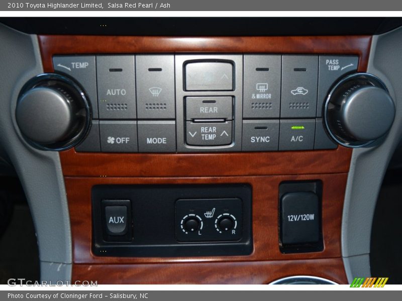 Salsa Red Pearl / Ash 2010 Toyota Highlander Limited