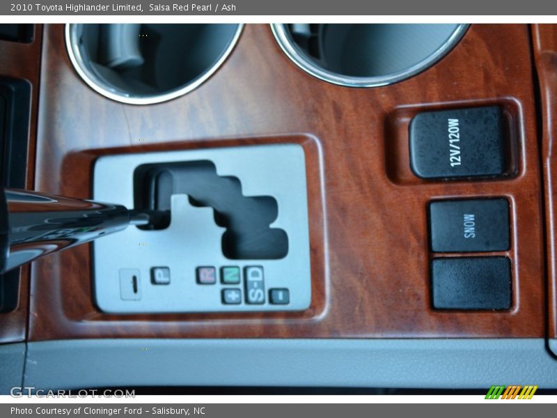 Salsa Red Pearl / Ash 2010 Toyota Highlander Limited