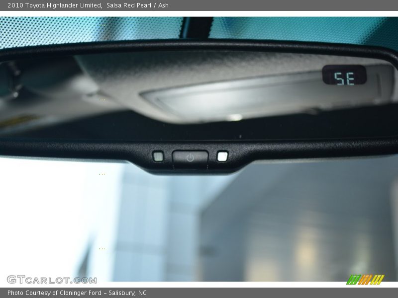 Salsa Red Pearl / Ash 2010 Toyota Highlander Limited