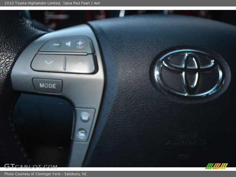 Salsa Red Pearl / Ash 2010 Toyota Highlander Limited