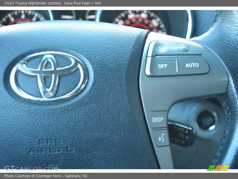Salsa Red Pearl / Ash 2010 Toyota Highlander Limited