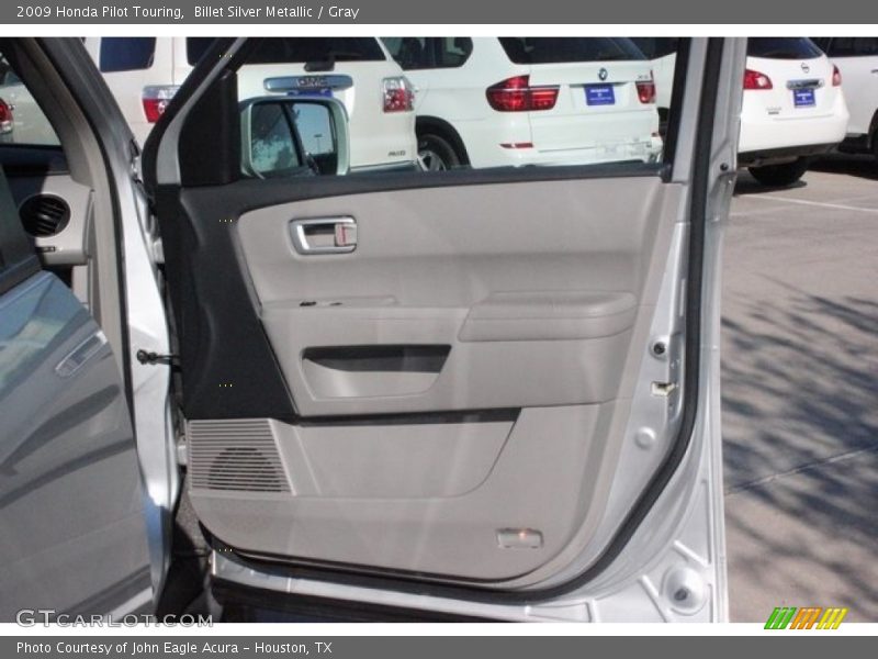 Billet Silver Metallic / Gray 2009 Honda Pilot Touring