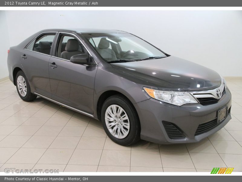 Magnetic Gray Metallic / Ash 2012 Toyota Camry LE
