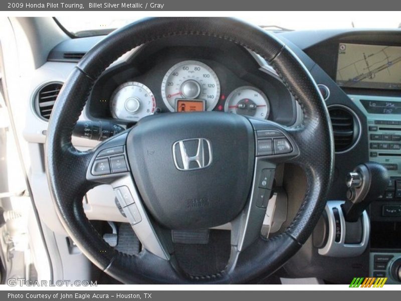 Billet Silver Metallic / Gray 2009 Honda Pilot Touring