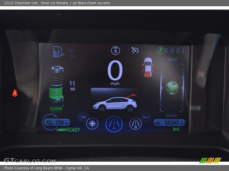 Silver Ice Metallic / Jet Black/Dark Accents 2013 Chevrolet Volt