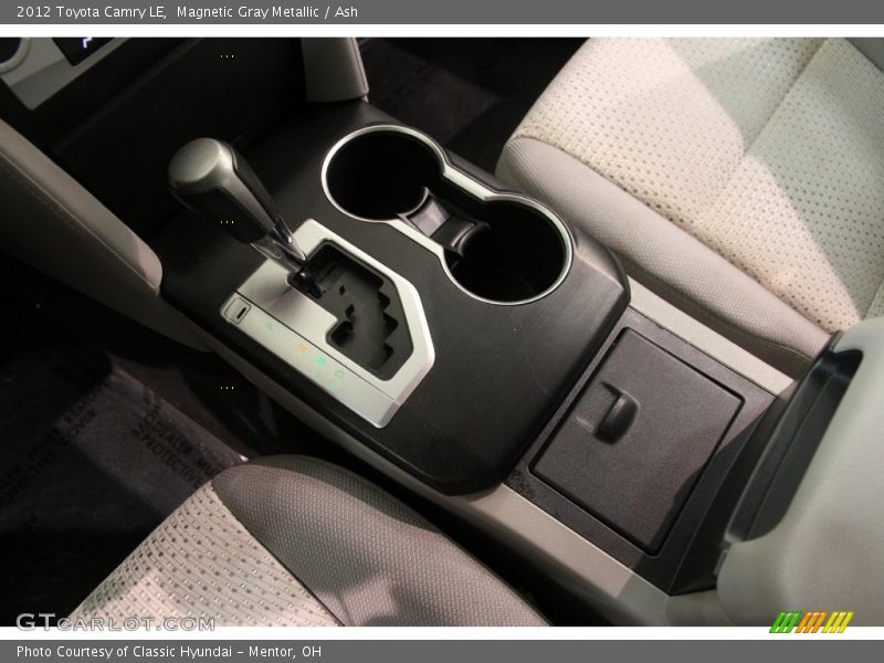 Magnetic Gray Metallic / Ash 2012 Toyota Camry LE
