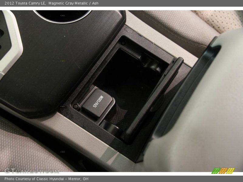 Magnetic Gray Metallic / Ash 2012 Toyota Camry LE