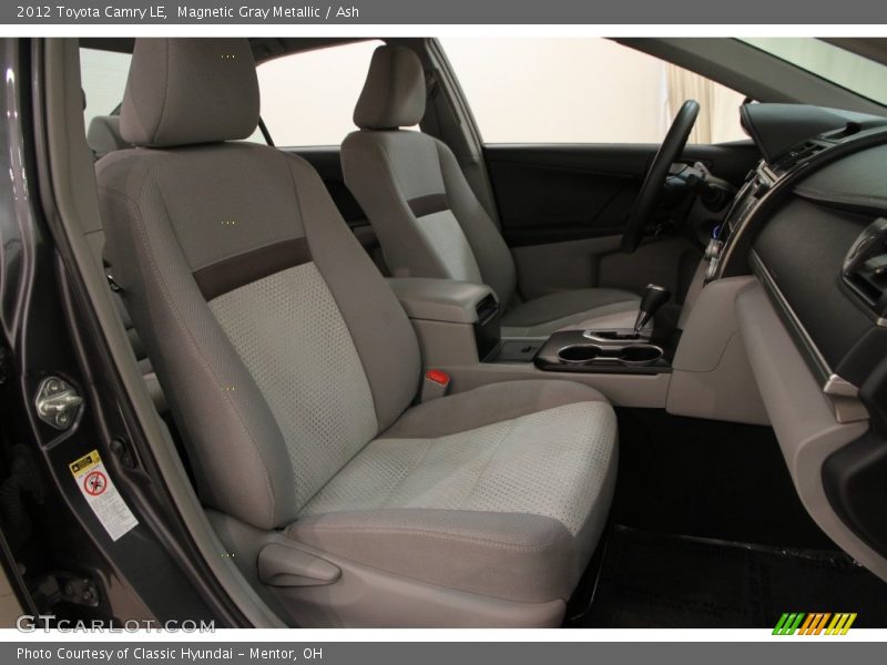 Magnetic Gray Metallic / Ash 2012 Toyota Camry LE