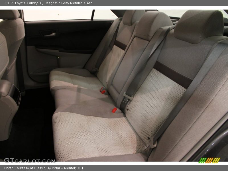Magnetic Gray Metallic / Ash 2012 Toyota Camry LE