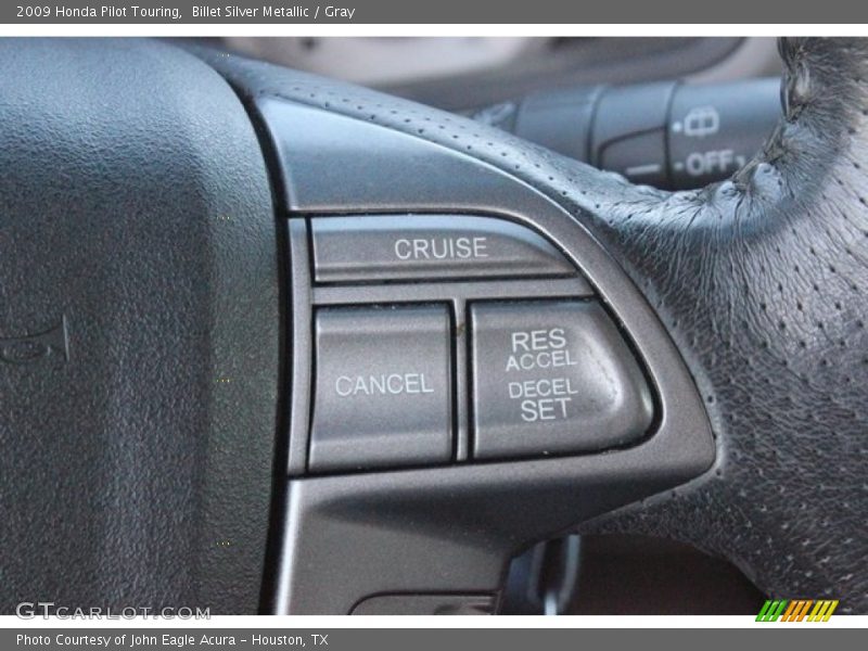 Billet Silver Metallic / Gray 2009 Honda Pilot Touring