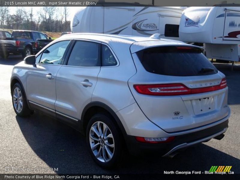 Ingot Silver Metallic / Ebony 2015 Lincoln MKC AWD
