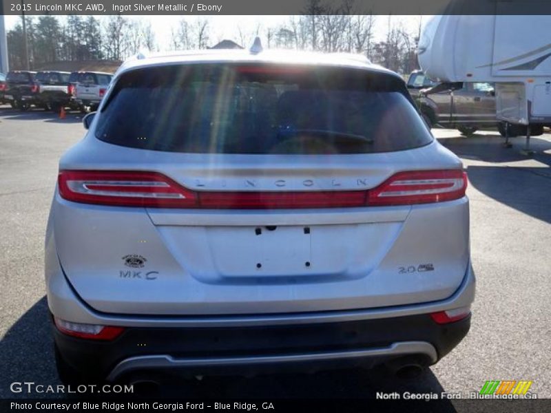 Ingot Silver Metallic / Ebony 2015 Lincoln MKC AWD