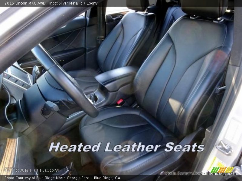Ingot Silver Metallic / Ebony 2015 Lincoln MKC AWD