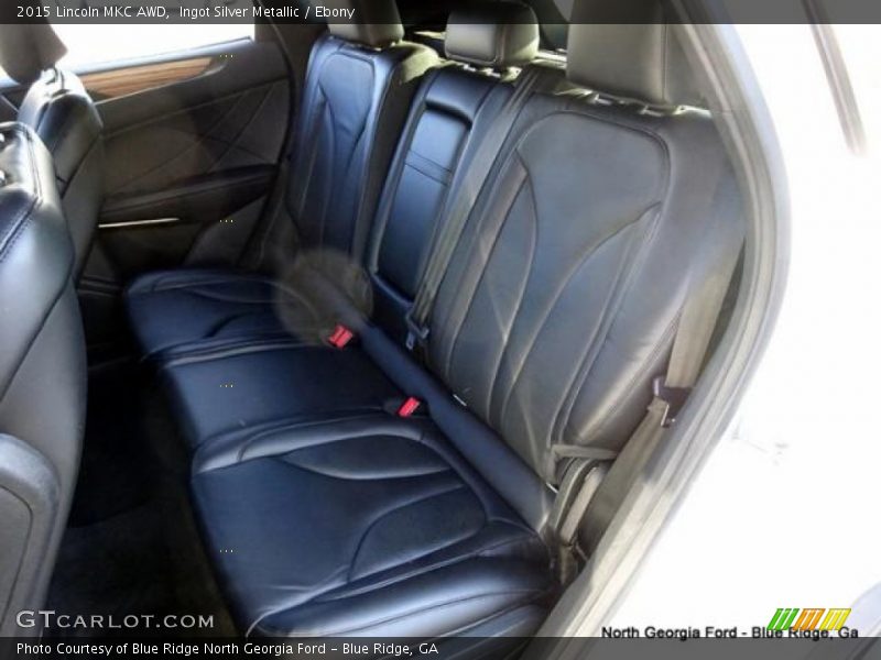 Ingot Silver Metallic / Ebony 2015 Lincoln MKC AWD