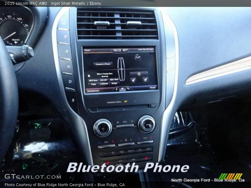 Ingot Silver Metallic / Ebony 2015 Lincoln MKC AWD