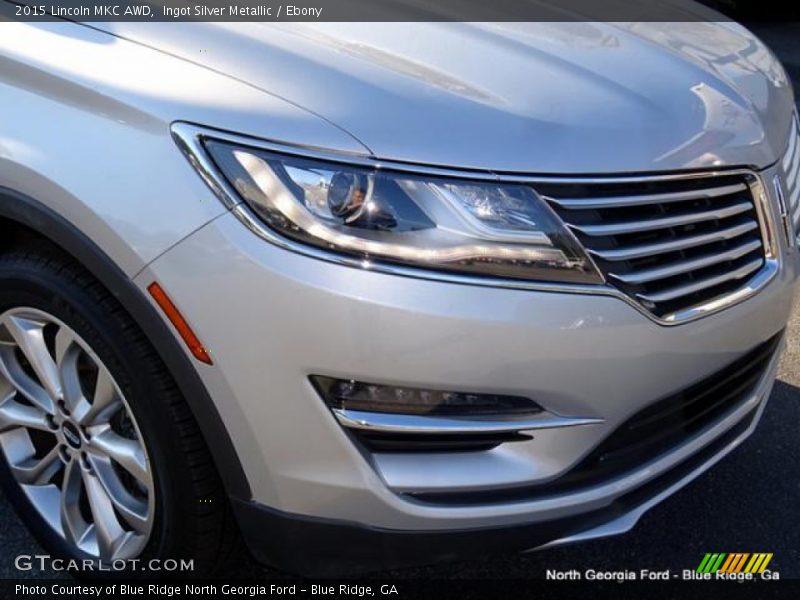 Ingot Silver Metallic / Ebony 2015 Lincoln MKC AWD