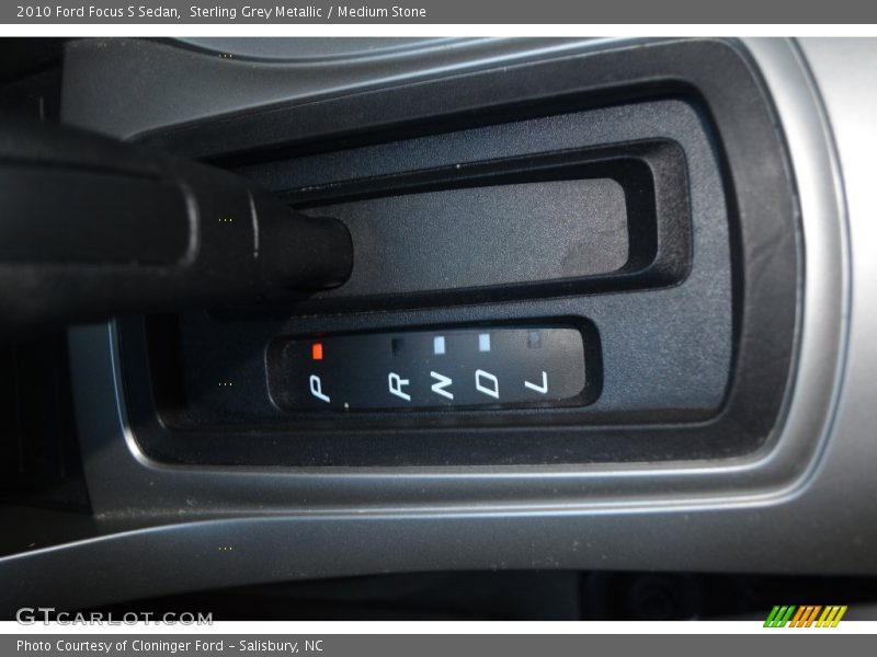 Sterling Grey Metallic / Medium Stone 2010 Ford Focus S Sedan