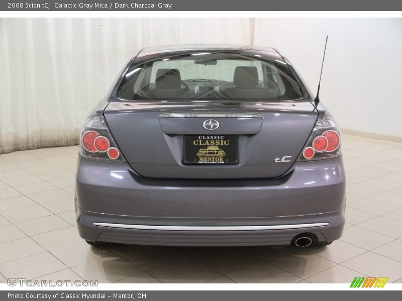 Galactic Gray Mica / Dark Charcoal Gray 2008 Scion tC