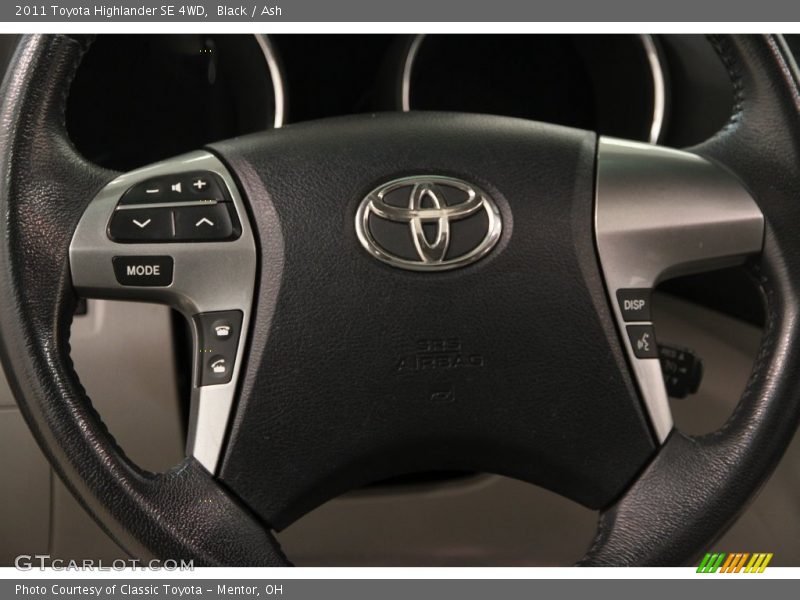 Black / Ash 2011 Toyota Highlander SE 4WD