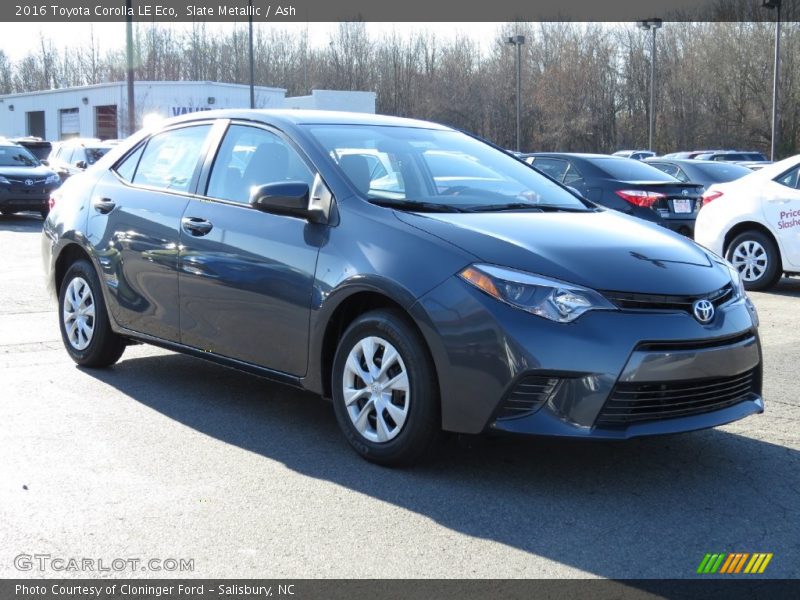 Slate Metallic / Ash 2016 Toyota Corolla LE Eco